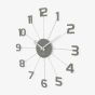 Acctim Astraea Grey & Silver Wall Clock 29027