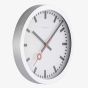 Nextime Station White Aluminium Round Wall Clock NT120
