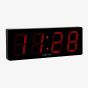NeXtime Digital Black Rectangle Wall Clock NT129