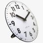 Nextime Duomo Mini Domed White Wall Clock NT111