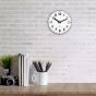 Nextime Duomo Mini Domed White Wall Clock NT111