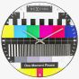 Nextime Multicoloured Testpage Domed Wall Clock NT109