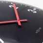 Nextime Domo 50 Domed Glass Black Wall Clock NT107
