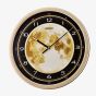 Seiko Retro Gold Moon Dial Round Wall Clock QXA831G