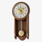 Seiko Gold Swinging Pendulum Wooden Wall Clock QXH073B