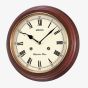 Seiko Cream Dial Brown Wooden Wall Clock QXH202B