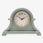 Hometime Arched Sage Green Mantel Clock W3025