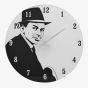 Hometime The 50s Crooner Glass Wall Clock W8058