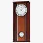 Seiko Clocks Traditional Pendulum Dark Brown Musical Wall Clock QXM396B