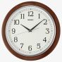 Seiko Clocks Timeless Wooden Wall Clock QXA813B