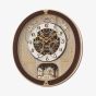 Seiko Clocks Brown Melody In Motion Musical Wall Clock QXM291B