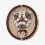 Seiko Clocks Brown Melody In Motion Musical Wall Clock QXM291B
