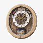 Seiko Clocks Gold Melody In Motion Musical Wall Clock QXM350G