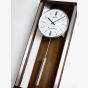 Seiko Clocks Dual Chime Pendulum Brown Wall Clock QXH068B