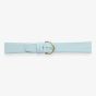 Darlena Windsor Pastel Blue Leather Gold Buckle Watch Strap