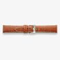 Darlena Cambridge Tan Silver Buckle Leather Watch Strap LS1395 TAN SS