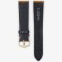 HIRSCH Camelgrain Long Honey Brown Leather Watch Strap 01009010-1