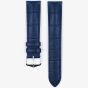 HIRSCH Duke Long Blue Leather Watch Strap 01028080-2