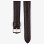 HIRSCH Rainbow Medium Brown Leather Watch Strap 12302610-1