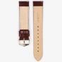 HIRSCH Osiris Medium Brown Leather Watch Strap 03475110-1