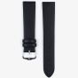 HIRSCH TORONTO Medium Fine-Grained Black Leather Watch Strap 037 02 1 50-1