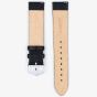 HIRSCH TORONTO Medium Fine-Grained Black Leather Watch Strap 037 02 1 50-1