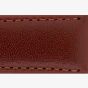 HIRSCH OSIRIS Medium Mid Brown Calf Leather Watch Strap 034 75 1 15-1