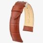 HIRSCH Duke Long Golden Brown Leather Watch Strap 01028070-2