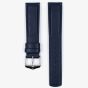 HIRSCH Runner Long Blue Leather Watch Strap 04002080-2