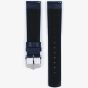 HIRSCH Runner Long Blue Leather Watch Strap 04002080-2