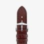 HIRSCH Highland Long Brown Leather Watch Strap 04302010-2
