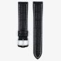 HIRSCH Modena Long Black Leather Watch Strap 10302850-2