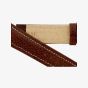 HIRSCH Buffalo Medium Brown Leather Watch Strap 11350215-2