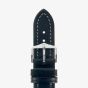 HIRSCH Buffalo Medium Black Leather Watch Strap 11350250-2