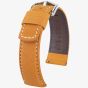 HIRSCH Mariner Long Golden Brown Leather Watch Strap 14502170-2