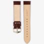 HIRSCH Osiris Long Brown Leather Watch Strap 03475010-1