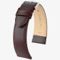HIRSCH Osiris Long Brown Leather Watch Strap 03475010-2