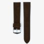 HIRSCH Osiris Long Brown Leather Watch Strap 03433010-2