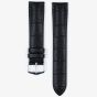 HIRSCH Duke Long Black Leather Watch Strap 01028050-2