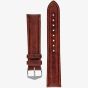 HIRSCH ASCOT Long 18mm Gold Brown English Leather Watch Strap 015 75 0 70-2