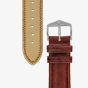 HIRSCH ASCOT Long 18mm Gold Brown English Leather Watch Strap 015 75 0 70-2