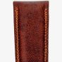 HIRSCH ASCOT Long 18mm Gold Brown English Leather Watch Strap 015 75 0 70-2