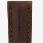 HIRSCH LUCCA Long Tuscan Brown Leather Watch Strap 049 02 0 10-2