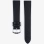 HIRSCH TORONTO Long Fine-Grained Black Leather Watch Strap 037 02 0 50-2