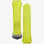 TAG Heuer Connected 45mm Calibre E4 Lime Yellow Rubber Watch Strap BT6267