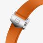 TAG Heuer Connected 42mm Calibre E4 Orange Rubber Watch Strap BT6272