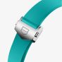 TAG Heuer Connected 42mm Calibre E4 Light Blue Rubber Watch Strap BT6273