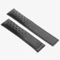 TAG Heuer Carrera 22mm Black Perforated Leather Watch Strap FC6182
