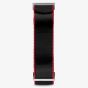 OMEGA Polyamide Black & Red Bordered Nato Watch Strap 031ZSZ002041