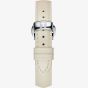 Tissot 15mm White Leather Watch Strap T610046072